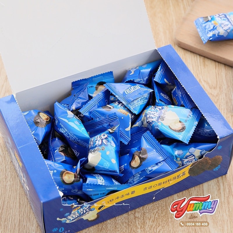 Bánh Oreo Nhân Tan Chảy Wow Hộp 200G