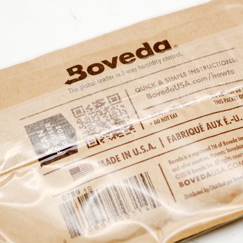 Túi dung dịch giữ ẩm x.i.g.a Boveda điều khiển độ ẩm 2 chiều cực tốt