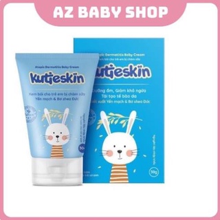 KUTIESKIN kem bôi chàm sữa cho bé, lác sữa giúp giảm ngứa, giảm viêm, cải thiện bong tróc da, dưỡng ẩm sâu cho da