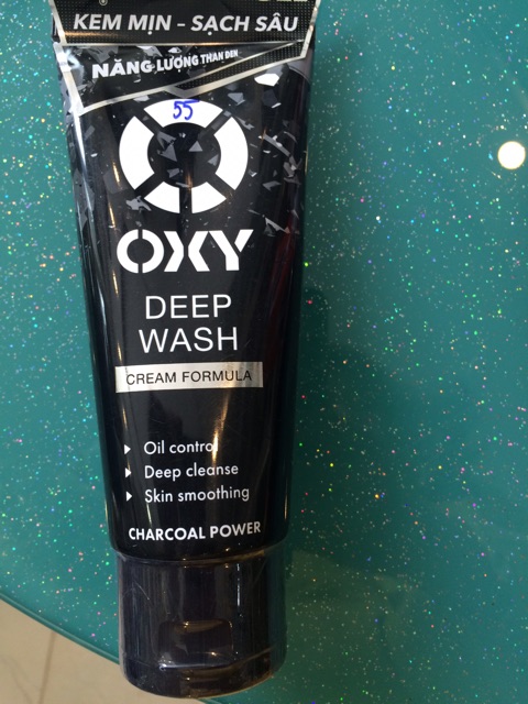 sữa rửa mặt oxy deep wash 100g