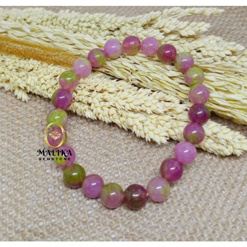 Vòng Tay Đá Ruby TANZANIA 100% Tự Nhiên