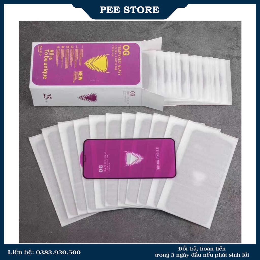 Kính cường lực OG cho Xiaomi Redmi 6 Pro/ A2 lite, Redmi note 8 Pro, Redmi Note 8, Redmi Note 6 / Note 7 Pro – Pee Store