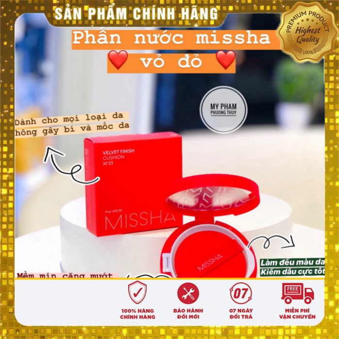 (HÀNG AUTH) PHẤN NƯỚC MISSHA Hàn Quốc CUSHION SPF 50+ PA+++ (Hàng chính hãng)