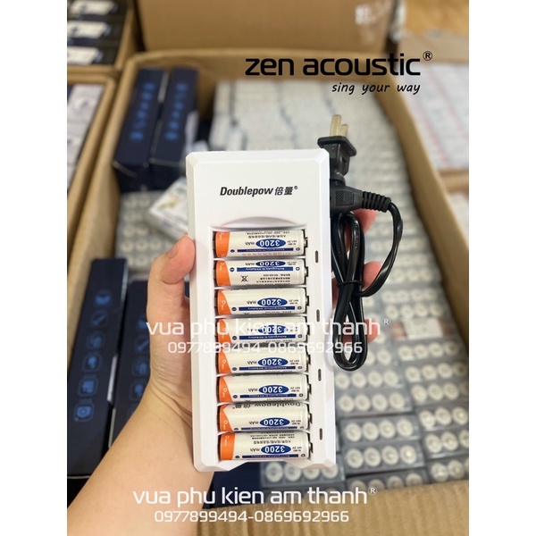 Pin Sạc Doublepow 3200mAh - Pin Sạc Dùng Cho Micro