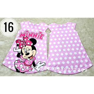 Váy đầm chuột mickey 3d thái lan cho bé gái