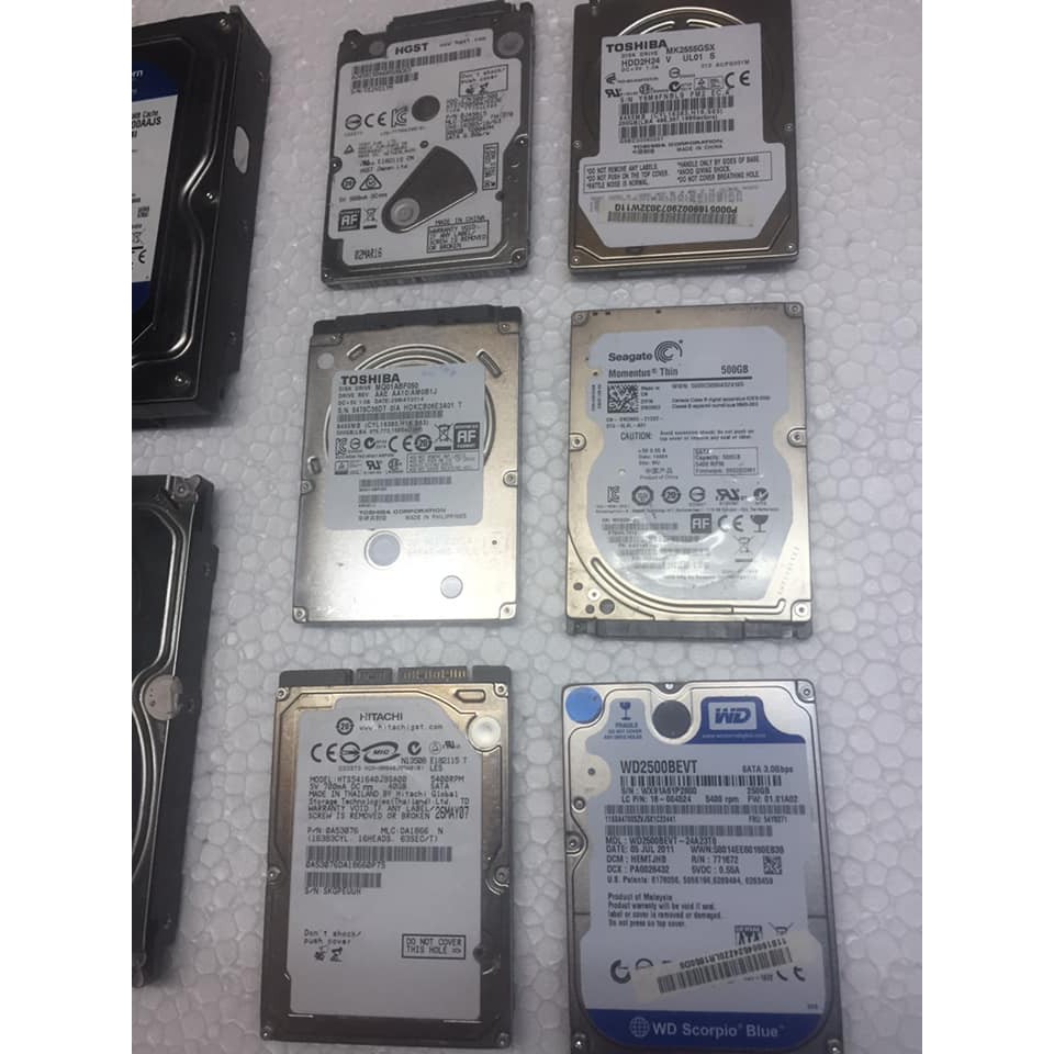 HDD Ổ Cứng LAPTOP/PC/CAMERA Sức khỏe GOOD 320G 500G