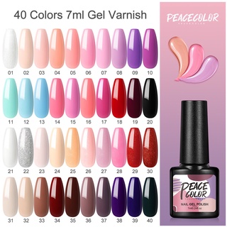 1 Gel Sơn Móng Tay 7ml Không Chứa Cồn Lâu Trôi Kèm Đế Chất Lượng Cao