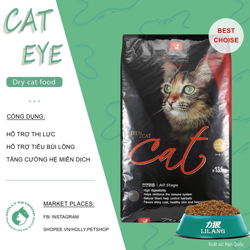 HẠT KHÔ CATEYE CHO MÈO