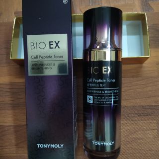 [Chính Hãng] Nước hoa hồng Tonymoly Bio EX CELL Peptide Toner 130ml