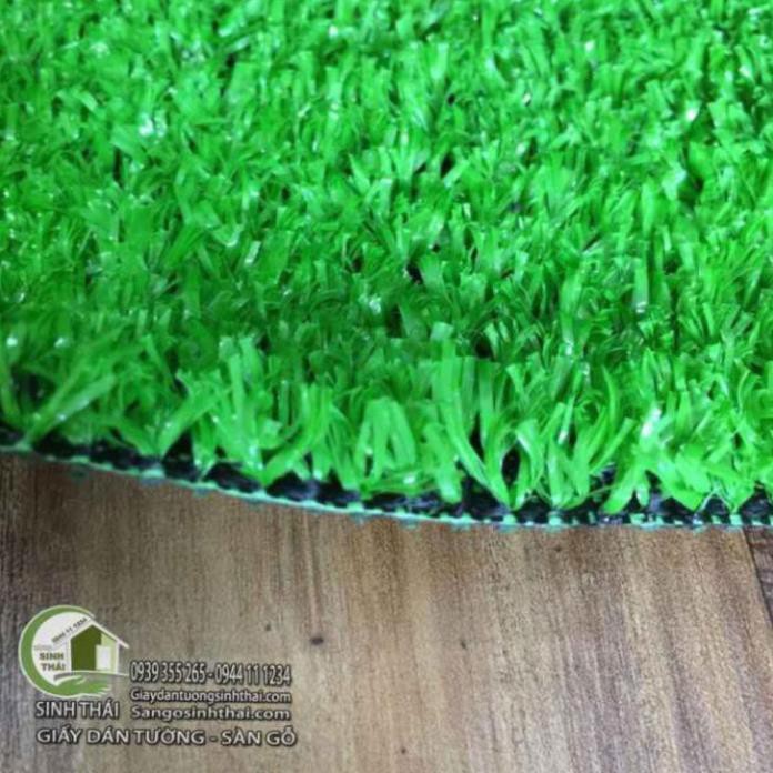 Tấm cỏ nhựa nhân tạo cao 1cm - kích thước 1m x 50cm [ BÁN THEO TẤM ]