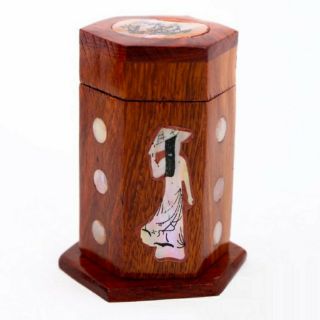 Hộp Đựng Tăm Bằng Gỗ