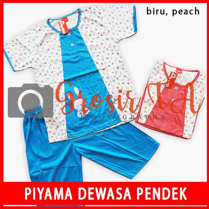 Bộ Đồ Ngủ Pijama Tay Ngắn 3 / 4 Thân Thiện Với Môi Trường Gta Babydoll Amro - Gta0187