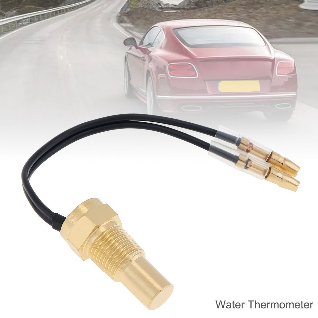 Bộ Cảm Biến Nhiệt Độ Nước 12V/24V 50K Đầu Cắm 10mm Cho Xe Hơi/Xe Tải