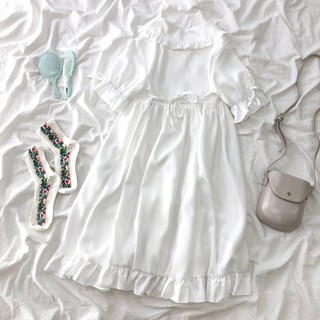 Váy đầm Lolita trắng