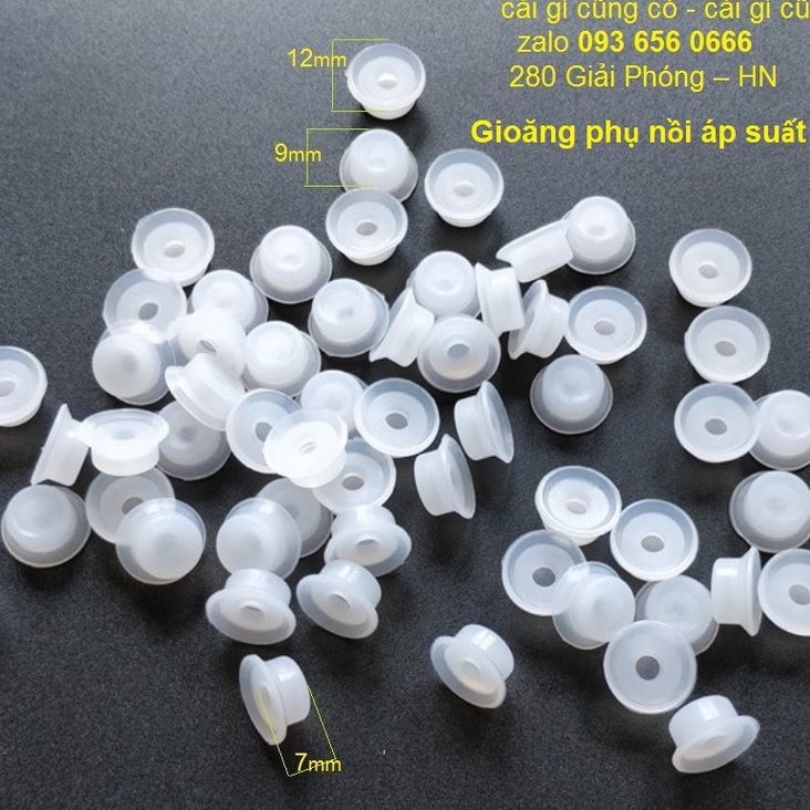 Chân van kèm gioăng nồi áp suất điện media - bộ van phụ nồi  Supor, midea