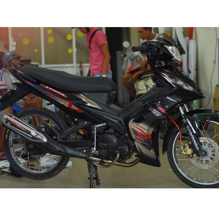 Tem Rời Ex Nhỏ 2010 Đen Phối Xám Đỏ