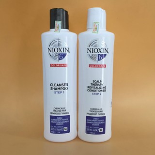 Bộ dầu gội xả Nioxin chống rụng tóc System 6 300mlx2 ( New 2023 )