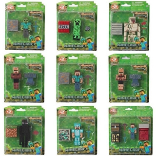 Bộ mô hình đồ chơi lắp ghép Minecraft