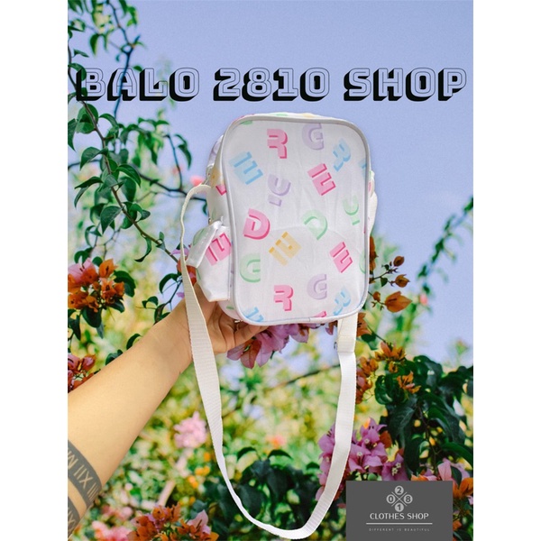 Túi Đeo Chéo Degrey In Chữ Chất Vải Canvas Cao Cấp 2810 Clothes Shop Túi Đeo Chéo Đi Học Ulzzang Unisex