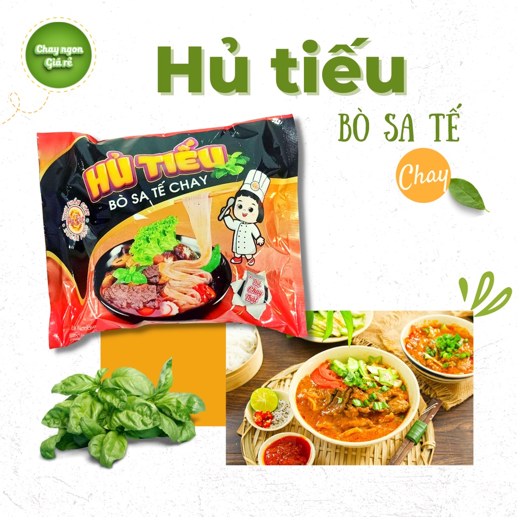 Hủ Tiếu Chay, Miến Tôm Thịt Chay