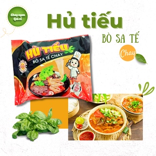 Hủ tiếu chay, miến tôm thịt chay