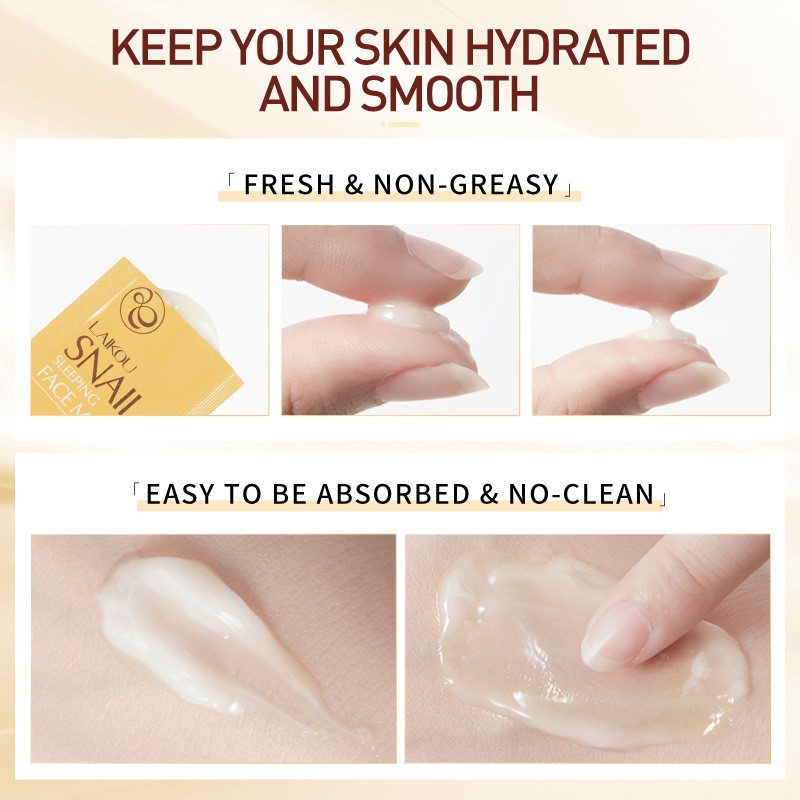 Mặt Nạ Ngủ Ốc Sên Dưỡng Ẩm Tái Tạo Da Ban Đêm A88 | BigBuy360 - bigbuy360.vn