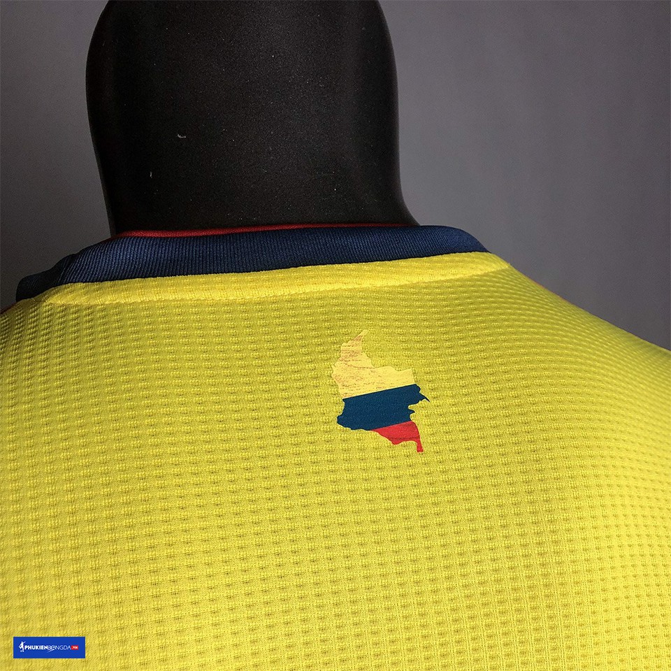 Áo đội tuyển Colombia 2021 vàng, áo Colombia vàng sân nhà 2021-2022 SF ❝Thái Lan❞
