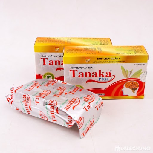 Hoạt huyết an thần Tanaka Plus Học viện Quân Y 30 viên