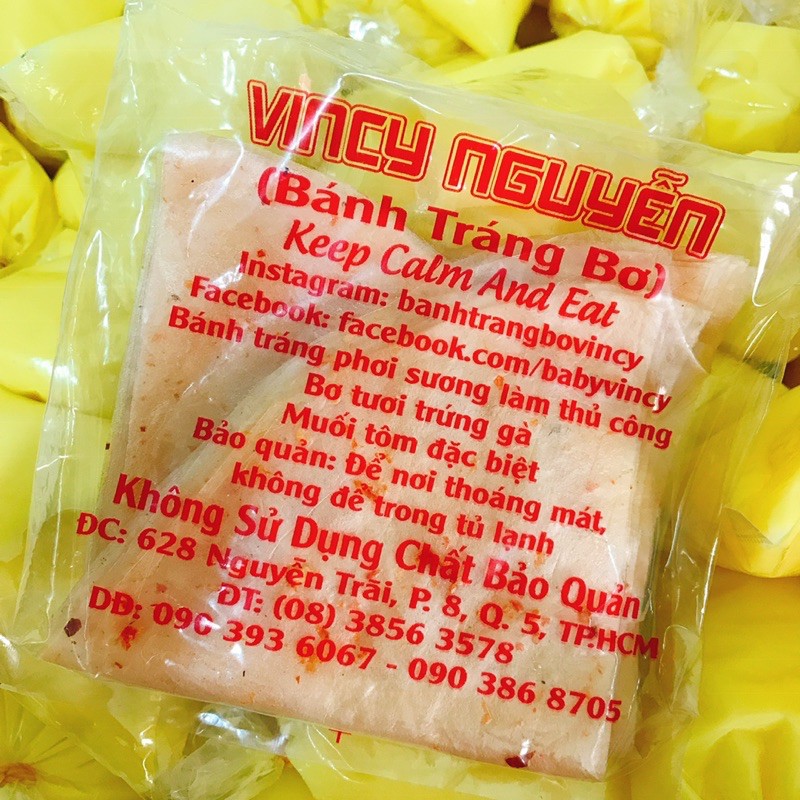 ADD MORE BÁNH MUỐI không bơ ( BÁNH TRÁNG BƠ VINCY NGUYỄN )