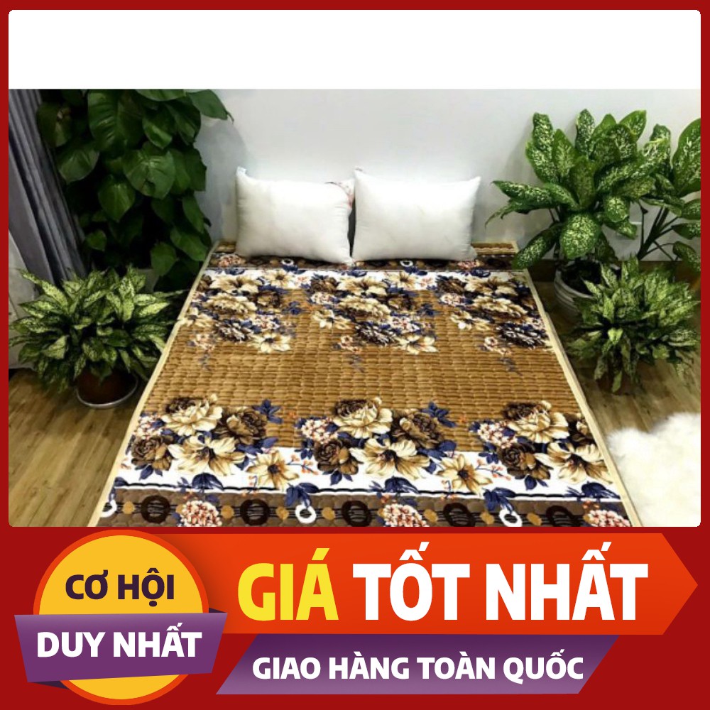 Thảm lông cừu, thảm nỉ nhung trải giường 3 lớp (chất liệu bông trắng)