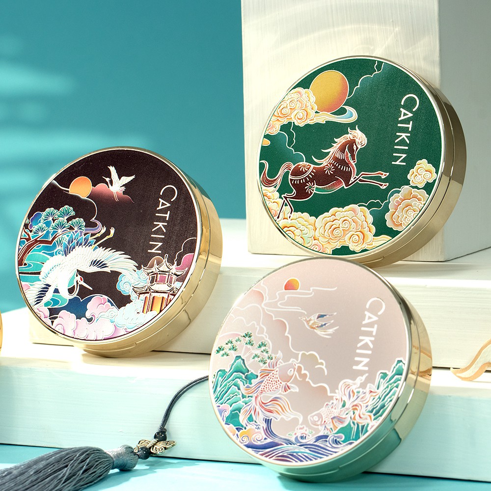 Phấn Bắt Sáng CATKIN Màu Sắc Ánh Nhũ Lấp Lánh Khối Lượng 13.5g Dành Cho Trang Điểm | BigBuy360 - bigbuy360.vn