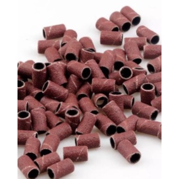 Đầu mài nhám , đầu nhám giấy màu nâu nhám móng lẻ 1 cái