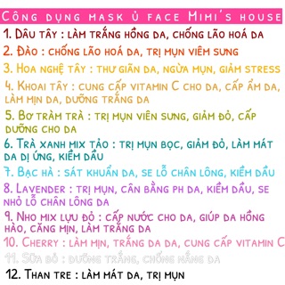Mặt Nạ Ủ Handmade Mimim