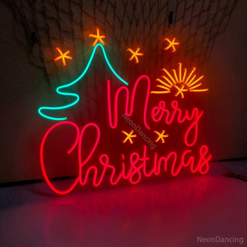 Đèn LED NEON Giáng Sinh - Thiết kế Theo Yêu Cầu