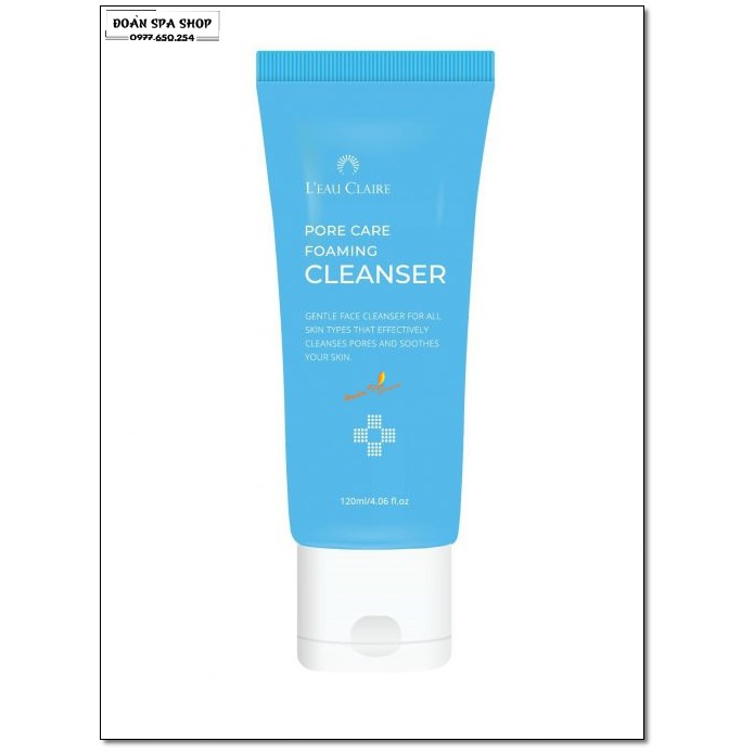 Sữa Rửa Mặt Leau Claire - Pore Care Foaming Cleanser