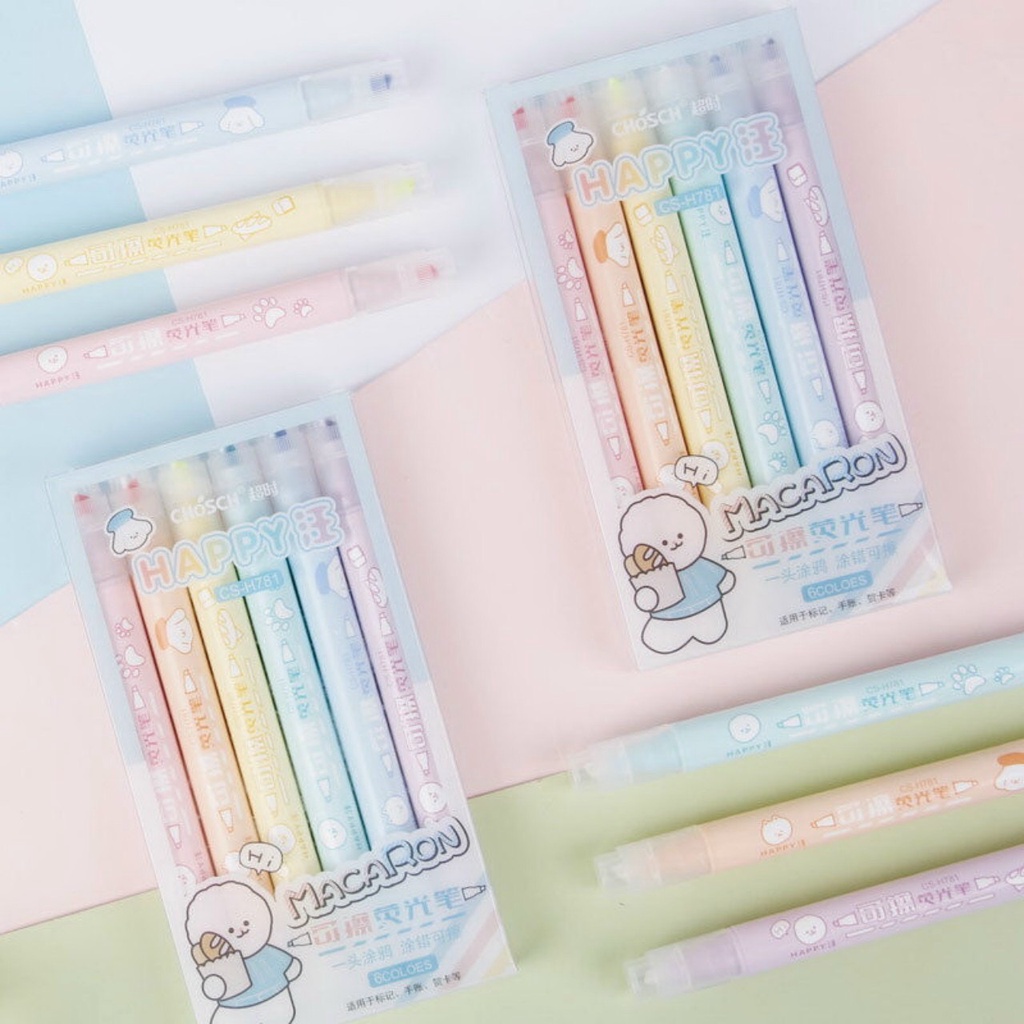 Bút dạ quang xóa được độc đáo Bi Store