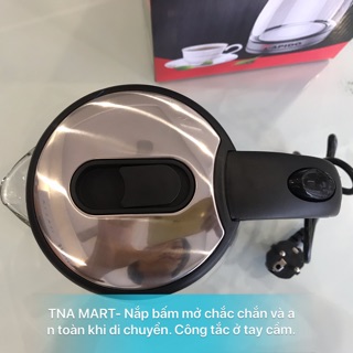 [ FREESHIP] Ấm siêu tốc thuỷ tinh Rapido model 2019[ HÀNG CHÍNH HÃNG]