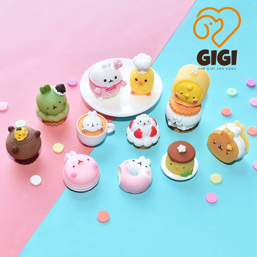 Chuông lục lạc hoạt hình trang trí đeo cổ dành cho thú cưng chó mèo giao hình ngẫu nhiên - GiGi Pet Shop