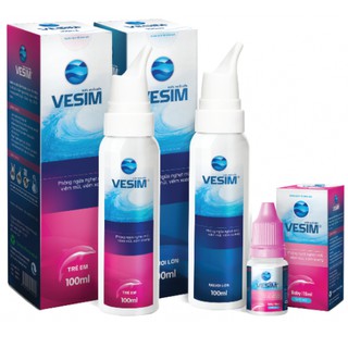 Nước Muối Biển Dạng Xịt Vesim