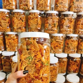 Cơm cháy lắc khô gà