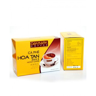 Cà phê Sữa Dakmark - Cà phê hòa tan 3in1 (306gam/17gói)