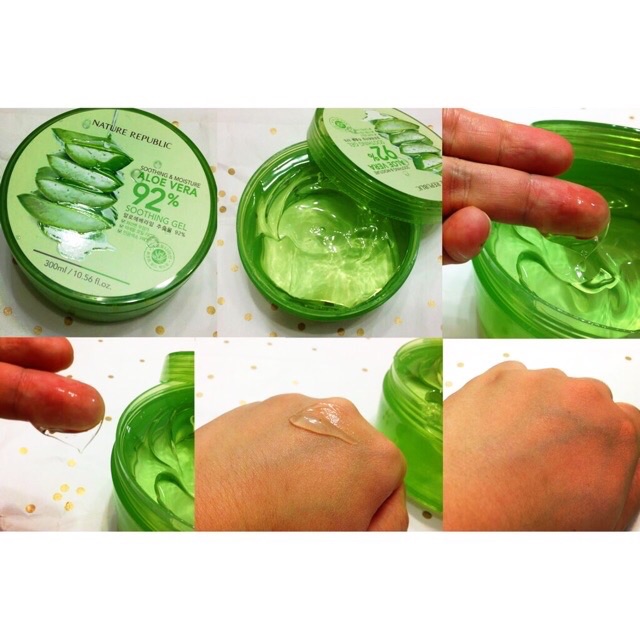 Combo 2 Hủ Gel nha đam Aloe Vera Gel