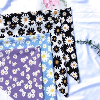 Khăn bandana hoa cúc