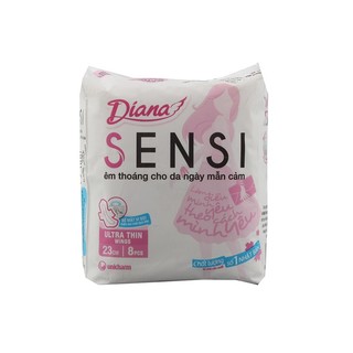 BVS Diana Sensi cho da mẫn cảm có cánh 8 miếng