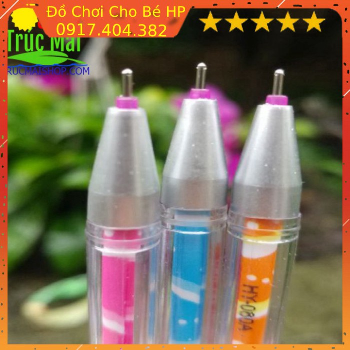 [SIÊU SALE] 1 hộp Bút bi gell mực tím tẩy được Doremon tôi yêu Việt Nam ✅  Đồ Chơi Trẻ Em HP