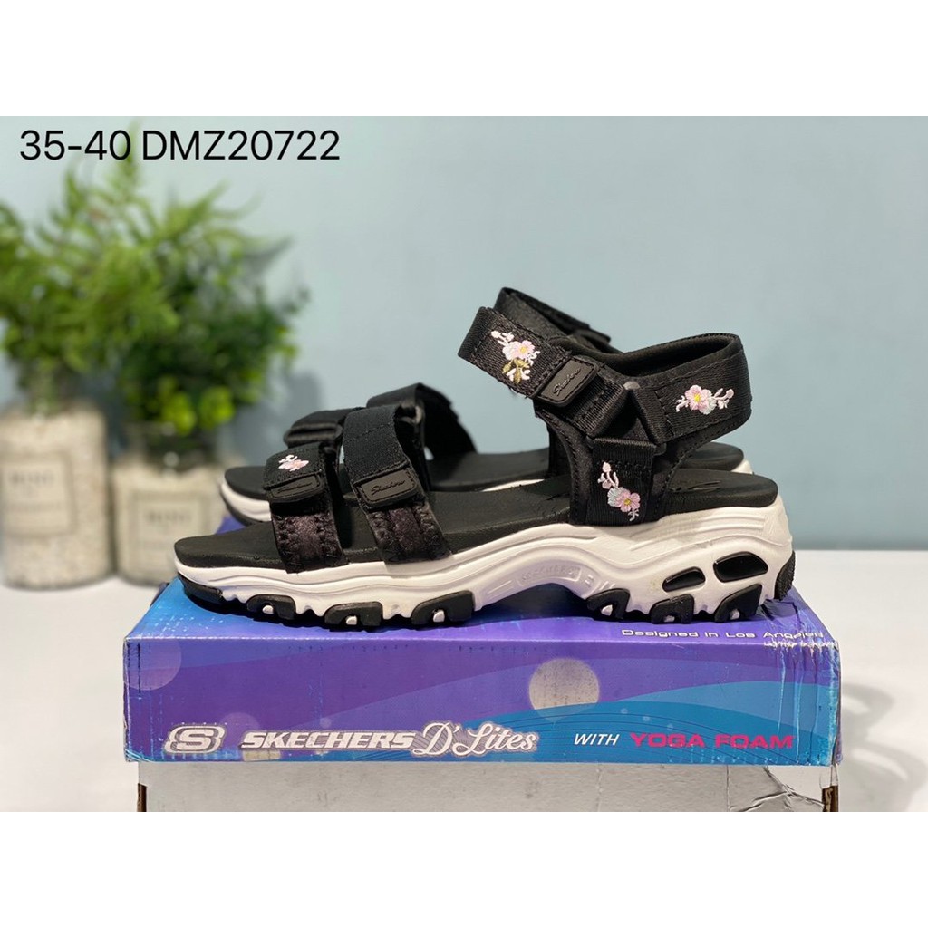 Giày Sandal Skechers Dlites Kai Đế Dày Hở Ngón Thời Trang Giới Trẻ