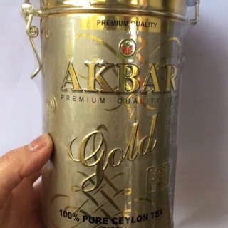 Trà Đen AKABAR hộp thiếc 225g