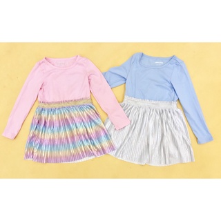 Đầm tay dài size đại land's end cho bé 08-45 kg