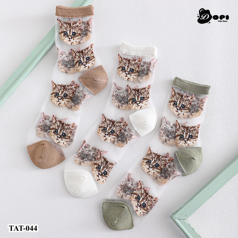 Tất nữ cao cổ vớ nữ cao cổ tàng hình khử mùi kháng khuẩn chống hôi chân TAT-044