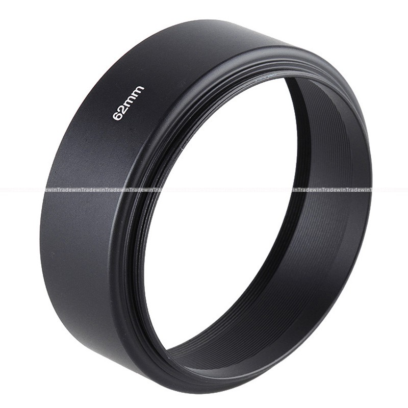 Loa che nắng tiêu chuẩn bằng kim loại cho tất cả lens camera Canon Nikon Sony Olympus Fujifilm Pentax Panasonic